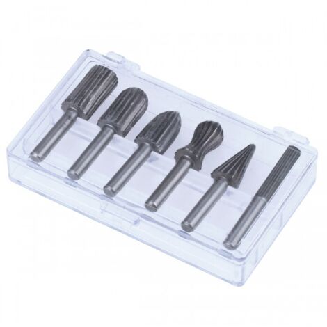 Outil du menuisier Dedra 07f500 acier rapide 6 pièces