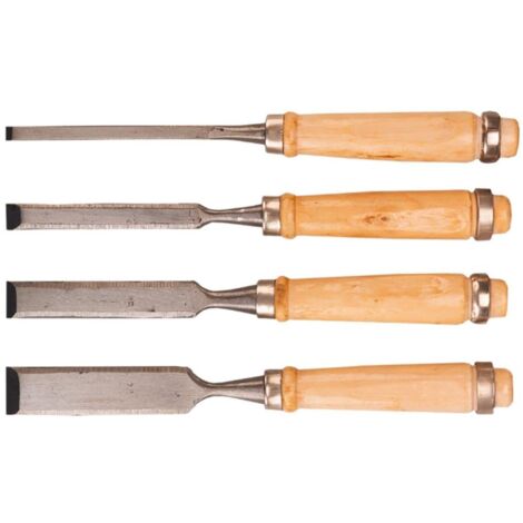 Outil du menuisier top-tools 09A320 manche bois 4 pièces