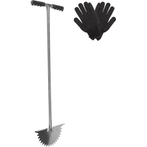 Outil Jardin Demi Lune Coupe Bordures Manuel Robuste pour Pelouse Trottoirs et Aménagement Paysager et Ergonomique pour Entretien Facile
