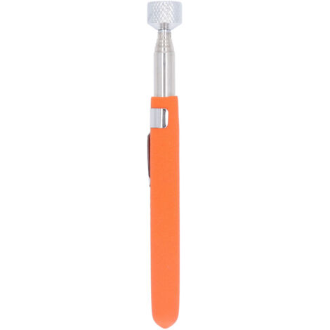 Outil magnétique télescopique portable avec poignée antidérapante - Aimant puissant 10 lb pour ramassage d'objets métalliques