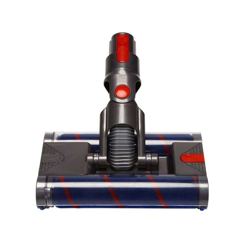 Outil Motorisé de TêTe de Brosse à Double Sol pour Aspirateur Dyson V8 V7 V10 V11 Brosse Douce à TêTe de accessoire d'aspiration