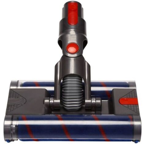 Outil Motorisé de TêTe de Brosse à Double Sol pour Aspirateur Dyson V8 V7 V10 V11 Brosse Douce à TêTe de ACCESSOIRE D’ASPIRATION