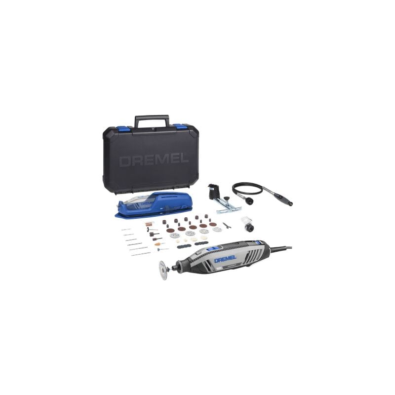 4250-3/45 outil multi-usage (175W), 3 adaptations, 45 accessoires - Dremel