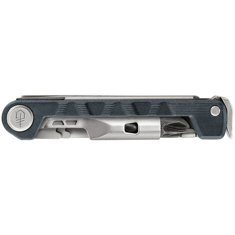 Outil multifonction Gerber avec pince, 8 fonctions, couteau à lame lisse, ArmBar Drive, bleu métallique, acier inoxydable/aluminium, 30-001590