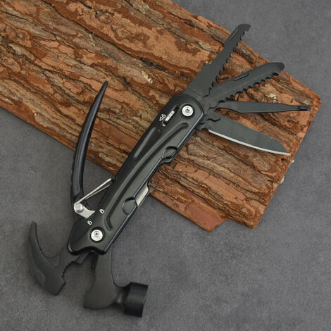 Outil multifonction marteau 12 en 1, petit outil multifonction EDC