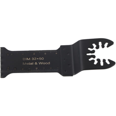 Outil Multifonction Oscillant avec Lame de Scie Bi-Métal 32mm pour Découpe Précise