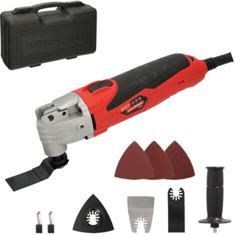 Outil multifonction oscillant de 300 watts. Avec accessoires 23 000 tr/min