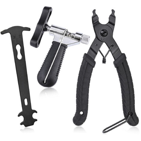 Outil multifonction pour chaîne de vélo, pince à maillons + dérive-chaîne, modèle 3-en-1