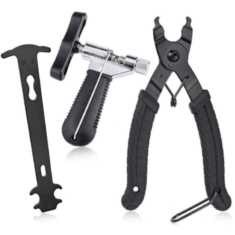 Outil multifonction pour chaîne de vélo, pince à maillons + dérive-chaîne, modèle 3-en-1