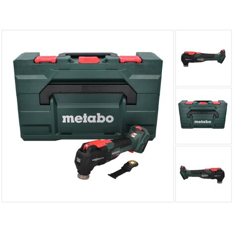 Outil multifonction sans fil 18V – Moteur Brushless – Système Metabo Quick – Porte-outil StarlockPlus – Pour sciage, ponçage et rabotage - MT18LTXBLQSL