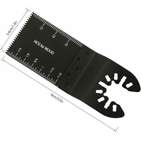 Outil Multifonction Saw Blades Accessoires Kit, 20 Pcs Accessoires d'outils Oscillants Multifonctions Lame