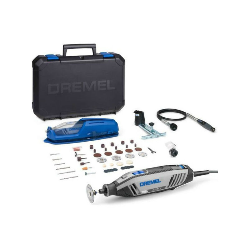 Outil multifonctions Dremel 4250-3/45 - 45 accessoires + 3 adaptations