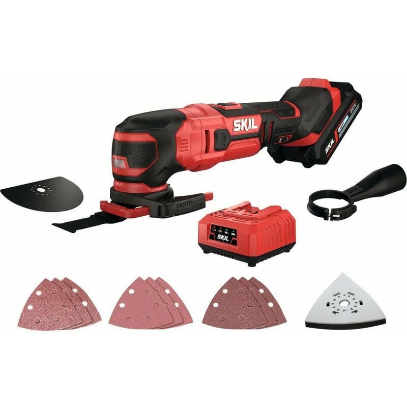 Outil multifonctions sans fil 18V 2,5 Ah Skil