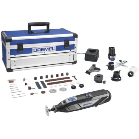 Dremel 8240, outil multifonctions sans fil avec kit d'accessoires de l'édition Platine
