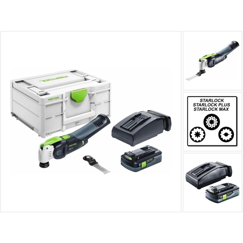 Outil oscillant vecturo osc 18 hpc 4,0 EI-Plus - 576595 - Festool