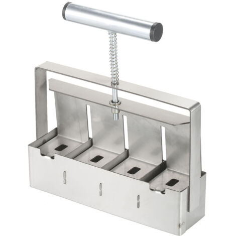 Outil portatif pour la fabrication de blocs de terre de 5 cm (2 pouces), avec pilon Dibbles pour la préparation du jardin