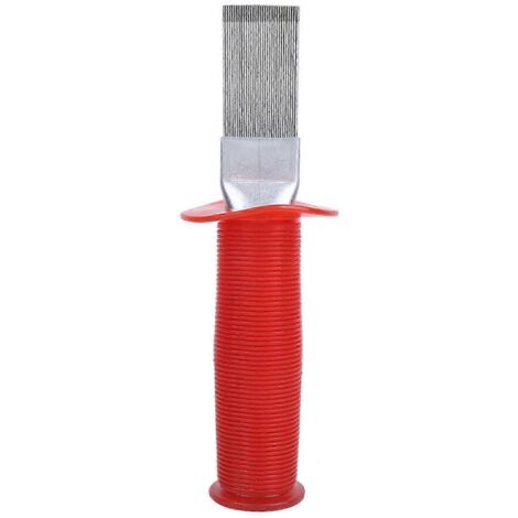 Outil pour ailettes de climatiseur, peigne pour serpentin de condenseur en acier inoxydable, outils manuels de réparation et de nettoyage.
