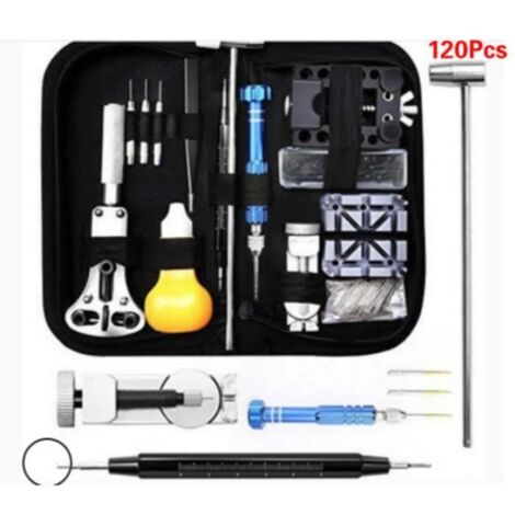 Outil Professionnel De Réparation De Montre, Trousse D\'outils De Montre, Outils De Réparation À Outils Parfait -120Pcs Set