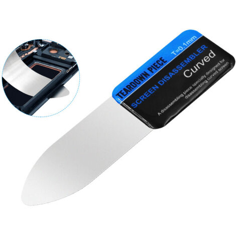 Outil ultrafino y más inoxidable para abrir pantallas LCD de teléfonos inteligentes, flexible y preciso, 1 pieza