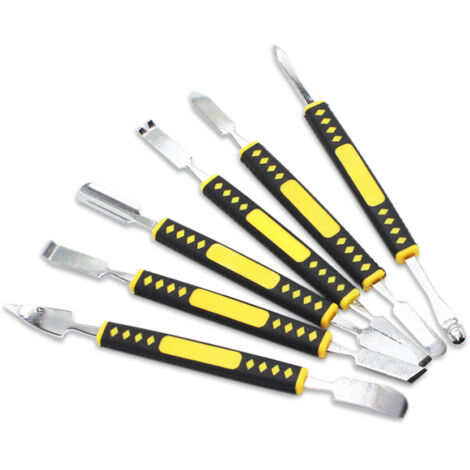 Outil universel d'ouverture de réparation de téléphones portables, Mini Spudger métallique, Kit de pied de biche