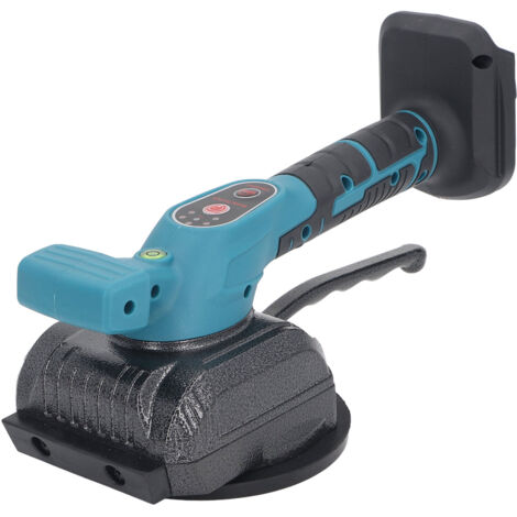 Outil vibrant sans fil pour carrelage avec ventouse de 125 mm et 5 vitesses, machine à carreler à mise à niveau automatique compatible avec la batterie BL1830 18 V