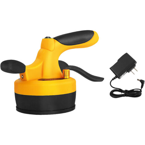 Outil Vibrateur de Tuiles Electrique Automatique avec Suction Cup et Vitesse Adjustable pour Tuiles jusqu'à 60x60cm