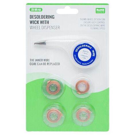 Outillage blow zd-181 4a tresse à dessouder 1,5 mm 1,5 m