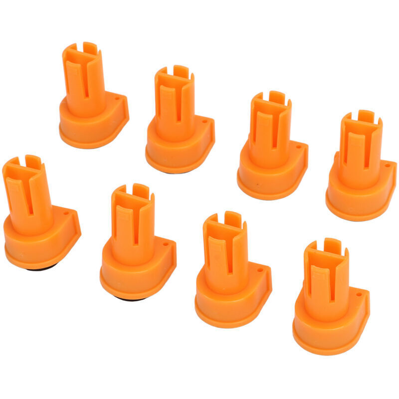 Outils à Main, 8 Pièces Banc Chiens en Nylon Antidérapant EVA Inserts de Frein Pince à Bois Accessoires de Gabarit 20 Mm