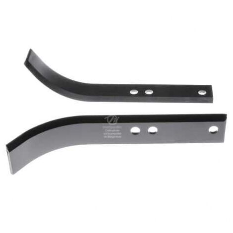 Outils, couteaux de fraises universels, Type bineur, Longueur : 240 mm. Vendus par paire