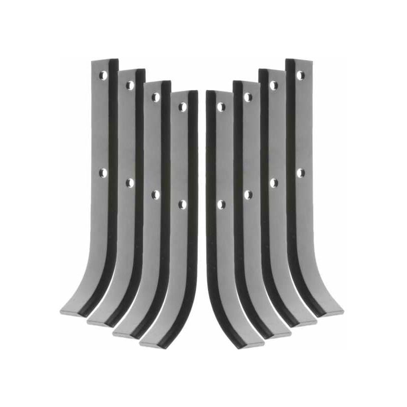 Outils couteaux fraises Type bineur Ø360 mm l. 230 mm. Quatre paires droite/gauche