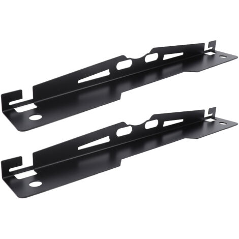 Outils d'alignement de roues, moyeu automobile robuste, plaques d'orteil en acier allié pour la réparation de pneus de véhicules, noir 2 pièces