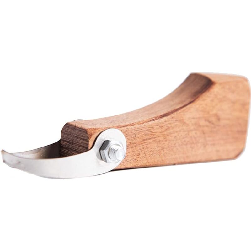 Outils d'artisanat à manche en bois, outil de sculpture d'argile de poterie en céramique, couteau à ébavurer, outil de sculpture