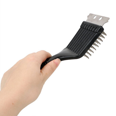 Outils de cuisson fil poils brosse de nettoyage barbecue gril brosse gril outils de nettoyage en plein air maison gril accessoires 1 pièces