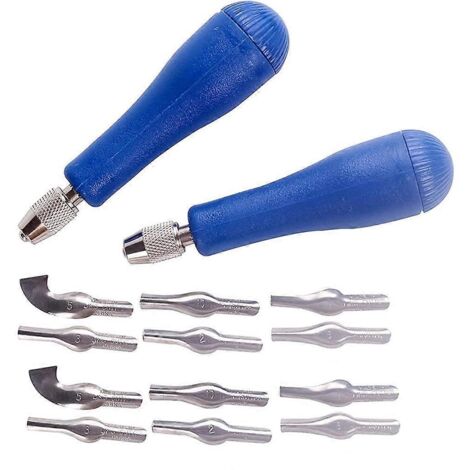 Outils de découpe pour blocs d'art - Outils de gravure sur linoléum pour l'artisanat