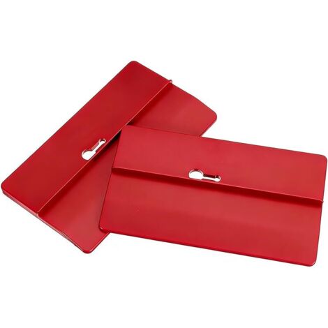 Outils de Fixation pour Plaque de Plâtre, 2 Plaques de Positionnement au Plafond, Cale Plaque, Outil de Montage pour Cloisons Sèches