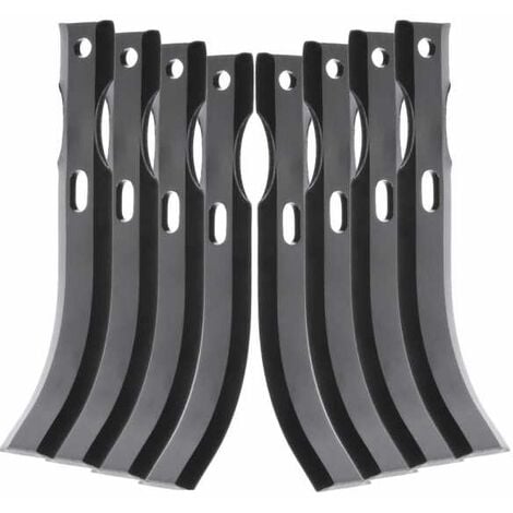 MATIJARDIN Outils de fraises universels réversibles type bineur 190 mm 4 paires