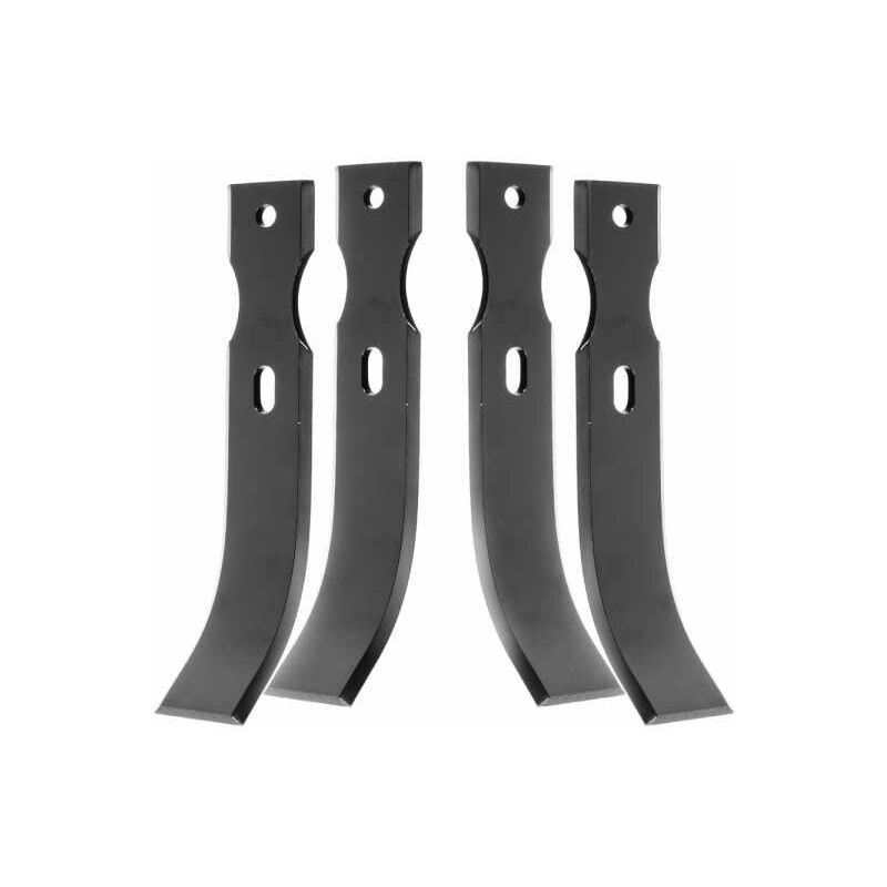 Outils de fraises universels reversibles type bineur 210 mm 2 paires