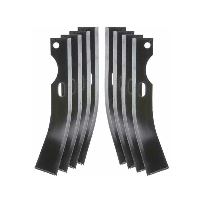 Outils de fraises universels type labour 240 mm 4 paires