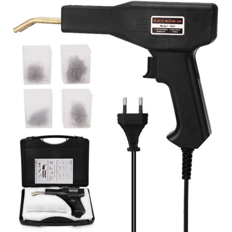 Outils de Garage de soudeuse en plastique pratique agrafeuse à chaud Machine de réparation de PVC agrafeuse outil de soudage d'agrafeuse de réparation de pare-chocs automatique