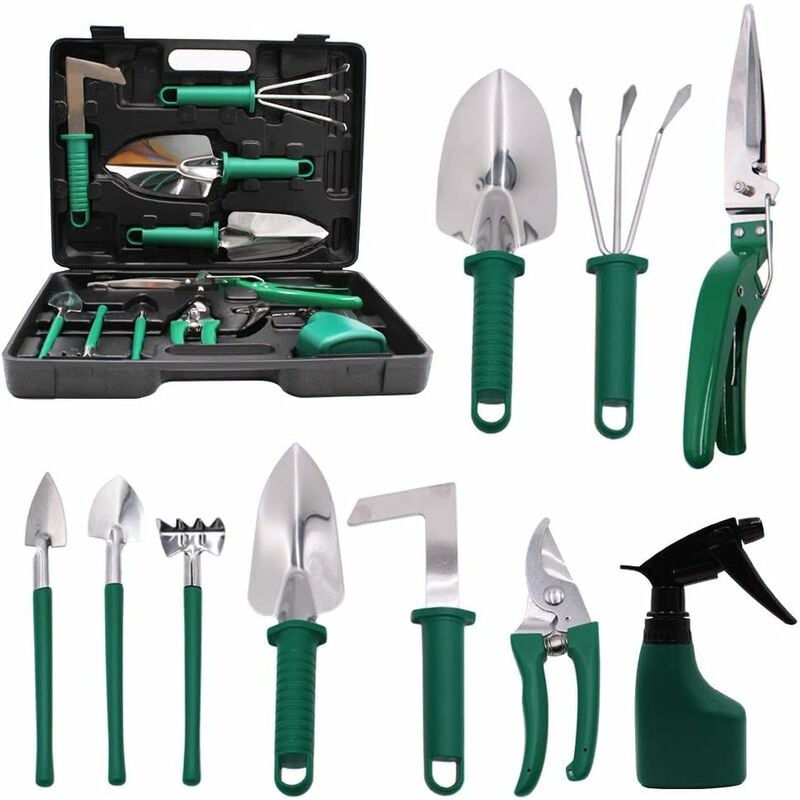 Outils de Jardin avec étui de Transport, Cadeau de Jardin Fei Yu