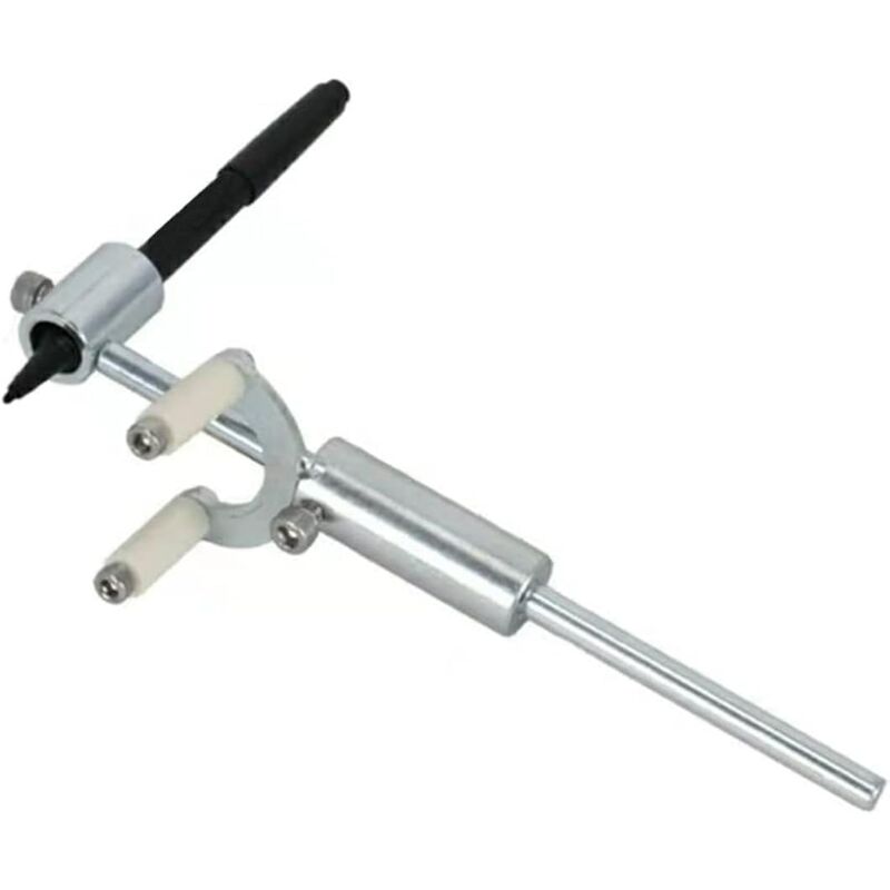 Outils de marquage de ligne de carrosserie de voiture pour réparation de bosses automobiles, traceur parallèle en tôle, grattoir à sourcils de roue