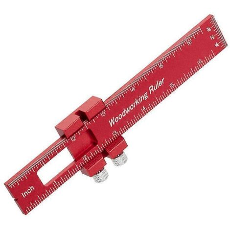 Outils de menuiserie Règle Règle de traçage 6 pouces--