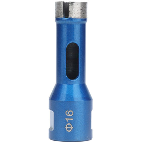 Outils de Perçage, Scie Cloche pour Marbre 16 Mm/0,6 Pouces, Ouvre-trou pour Marbre, Foret Diamant 16 Mm pour Percer le Granit, les Carreaux de Céramique, le Béton, Ensembles de