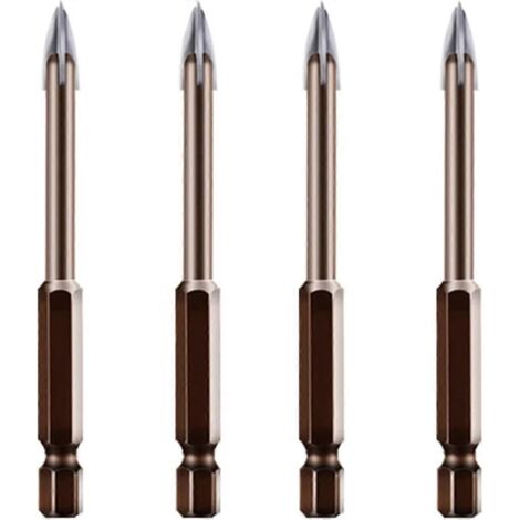 Outils de perçage universels et performants, jeu de forets en carbure cémenté, foret haute dureté de 5 mm