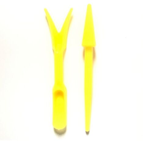 Outils de plantation de semis de graines en plastique 2 pièces