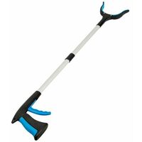 Lot De 4 Pinces à Déchets Longueur 1 Mètre - Aide à La Prise Pour Seniors - Poignée Ergonomique - Neuf