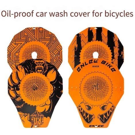 Outils de protection des bords de freins à disque pour le lavage de vélos D--