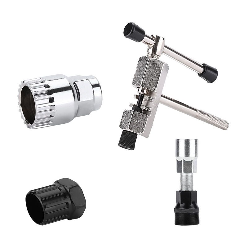 Fei Yu - Outils de réparation de vélo, retrait du pédalier, retrait du volant d'inertie, retrait de la chaîne, retrait du manivelle, multifonction