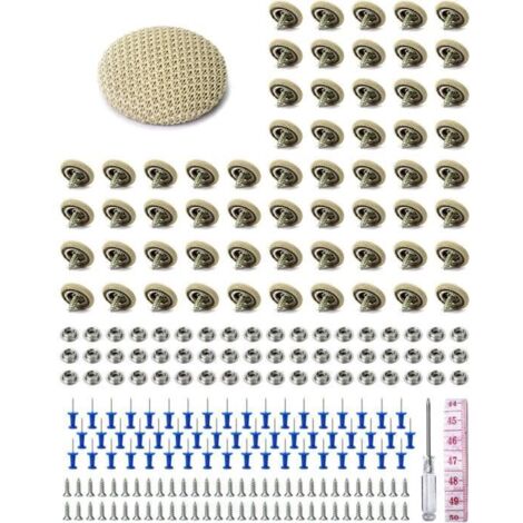 Outils de Réparation - Non spécifié - Boucle de Toit - 60 PCS - Inclut tournevis et mètre à ruban