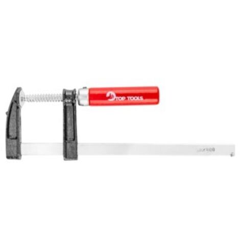 Outils de serrage top-tools 12a201 acier 50 mm x 200 mm
